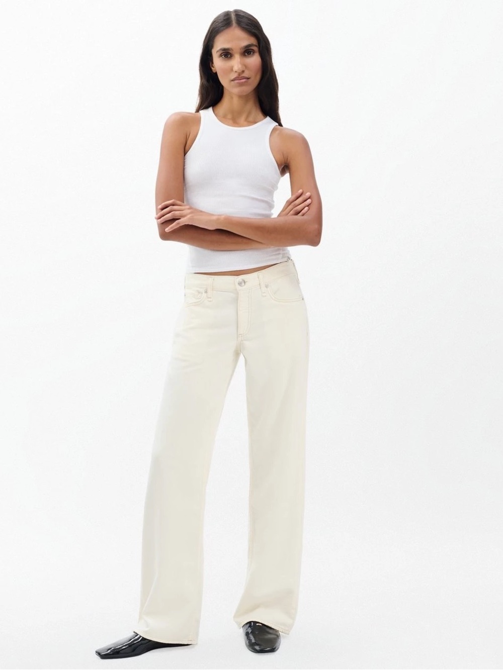 Rag & Bone Saige Relaxed Straight Jeans